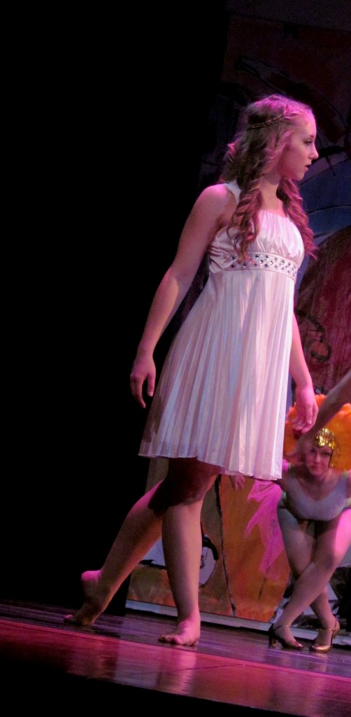I fell in love with the dress Clarice wore during the second act's dream sequence. I love a Grecian vibe!