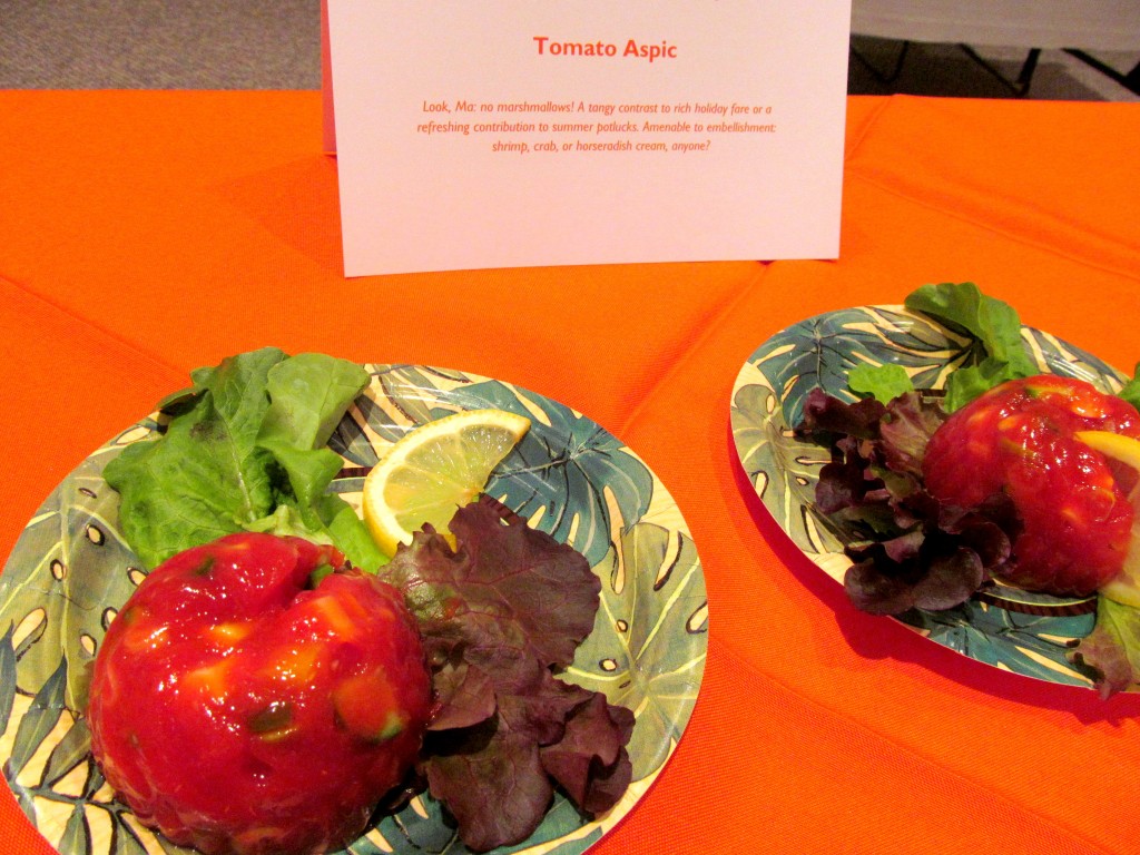 This dish tasted incredible. Gelatinous Jello paired with veggies that had maintained their fresh crunch!