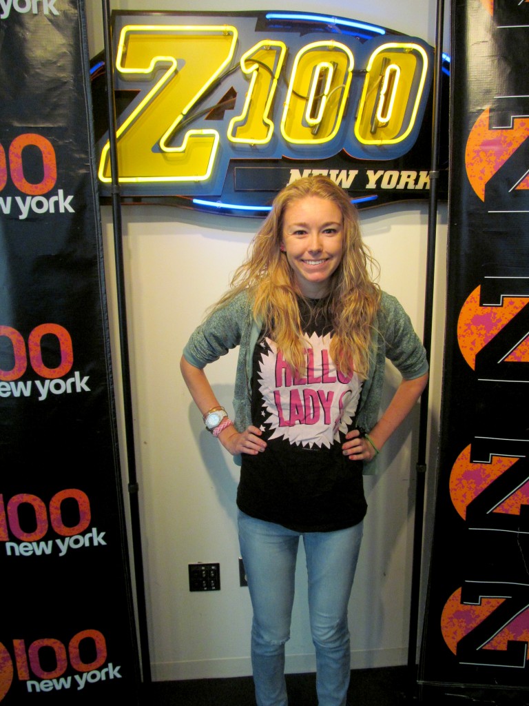 Hello Lady at Z100!