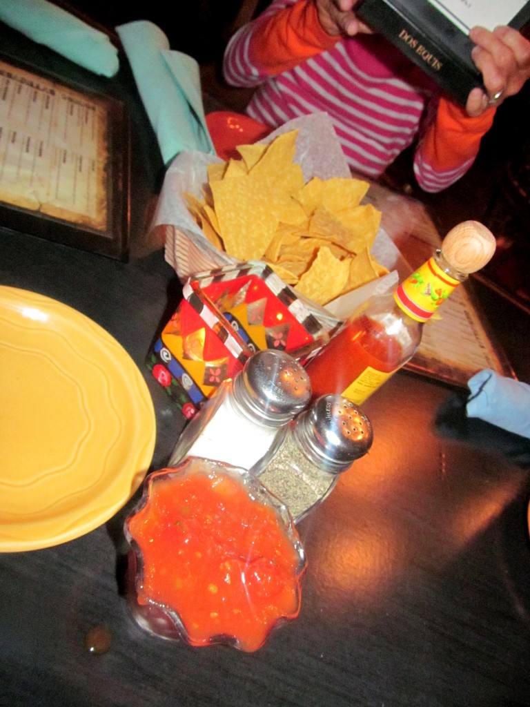 She was great about refilling the chips and salsa quickly - with my family, that's always desired.