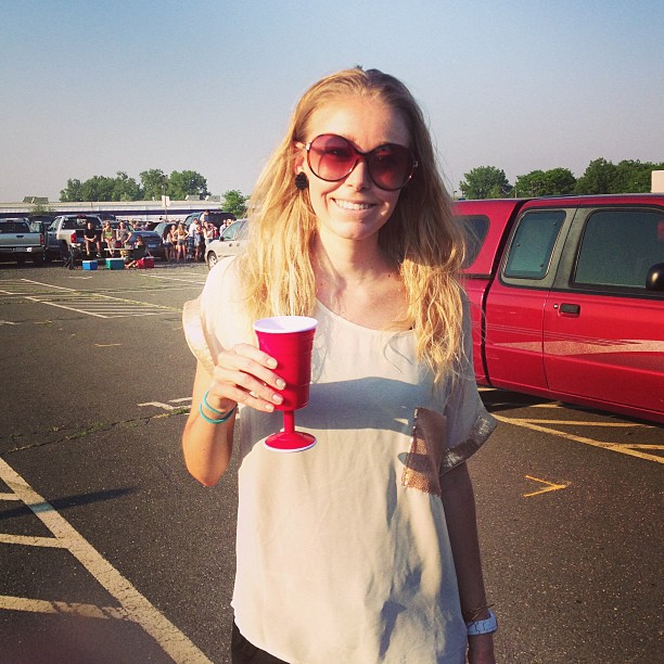 Tailgating the Luke Bryan concert on Friday was great fun, but I felt like I drank all night long and didn't keep "track" of my drinks enough.