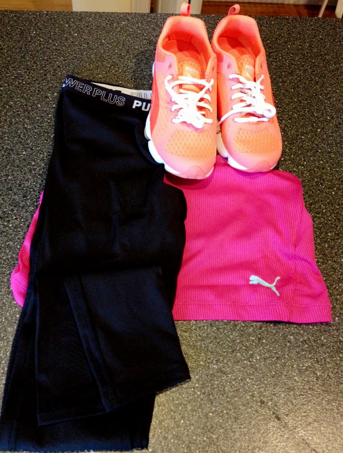 They know my signature workout gear color - pink!