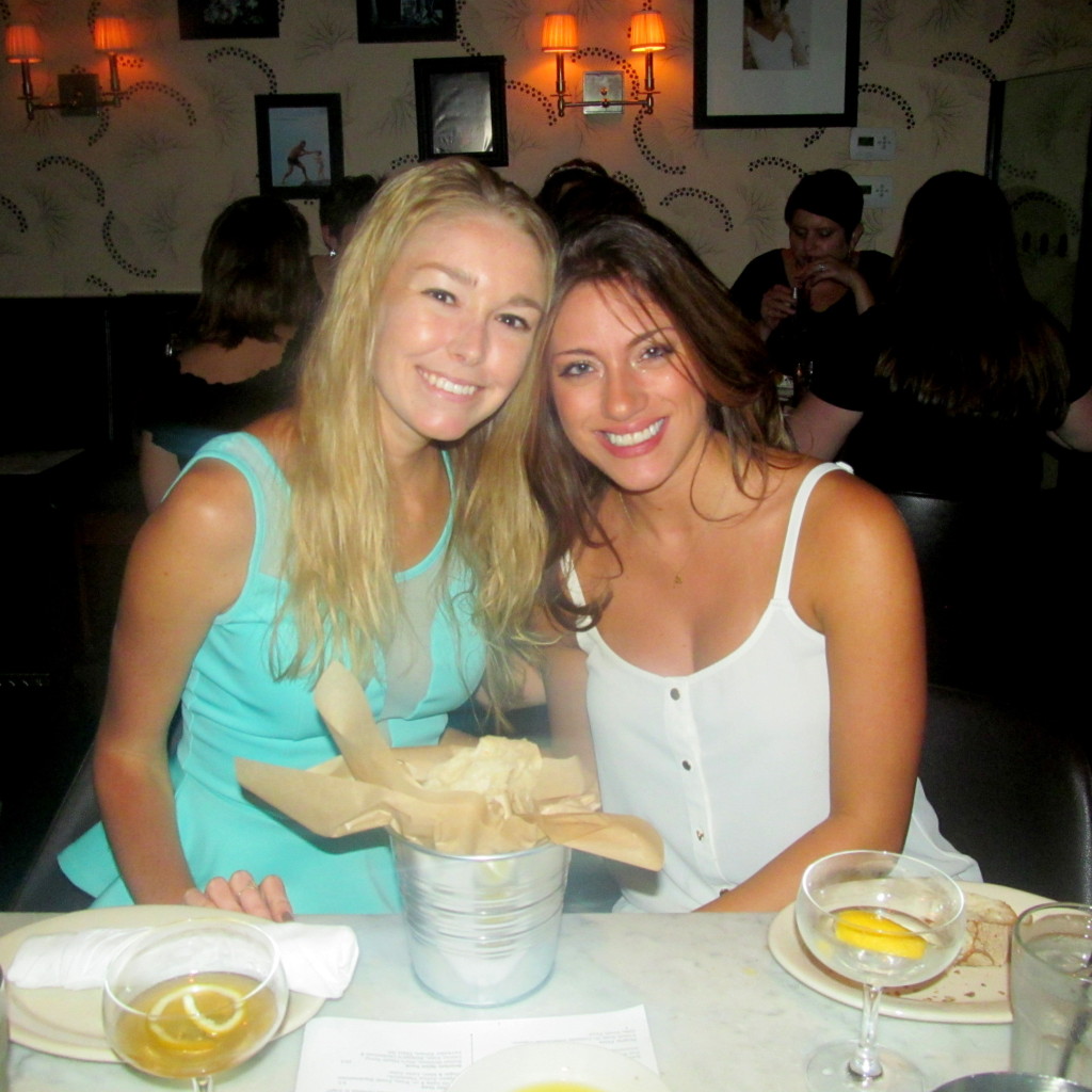 My foodie partner in crime, Rachel!