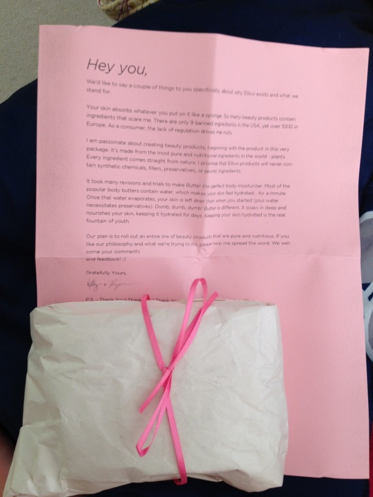 It came well protected in cute and simple packaging, and also with an informative letter!
