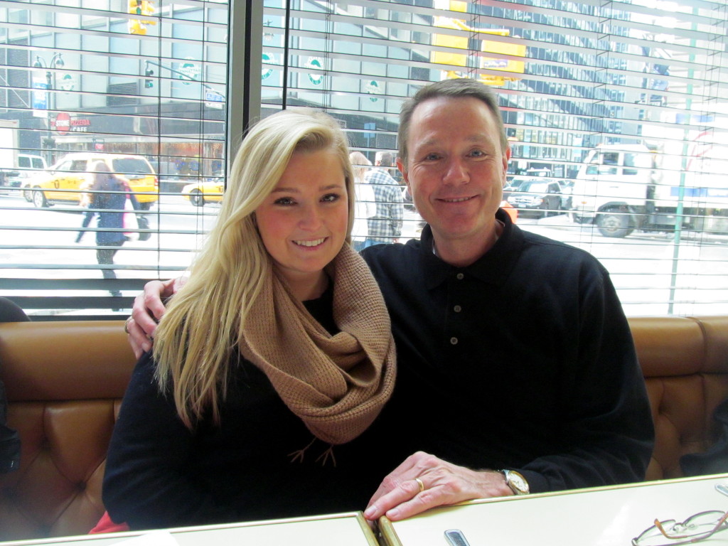Hannah and Dad!