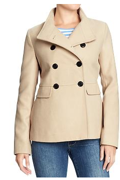 Cropped Pea Coat - I just got a new coat but couldn't resist this one which will go with so much, and it was about $15!