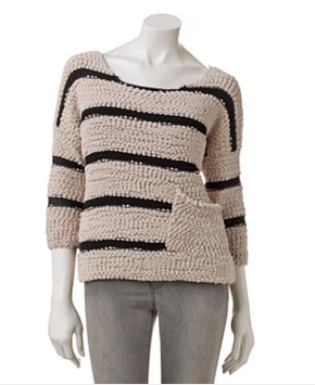 Rewind Striped Sweater - This is SO cozy!