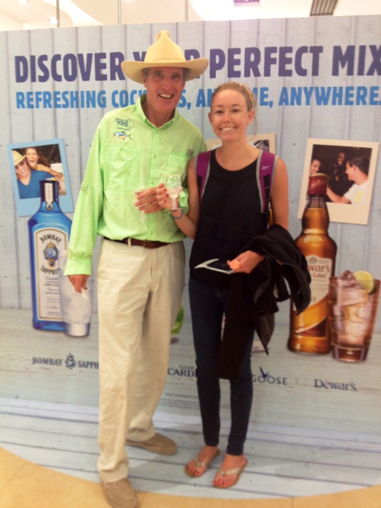 Before boarding the plane though, I did make a new friend from Ohio. He wanted to pose with me as I showed off the gin & tonic sample I received IN THE AIRPORT. Gotta love the duty-free shop in Mexico.