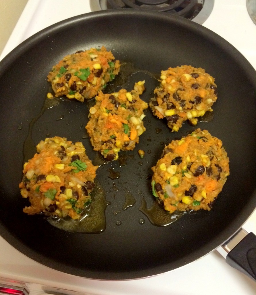 I also used extra-virgin olive oil instead of vegetable oil.