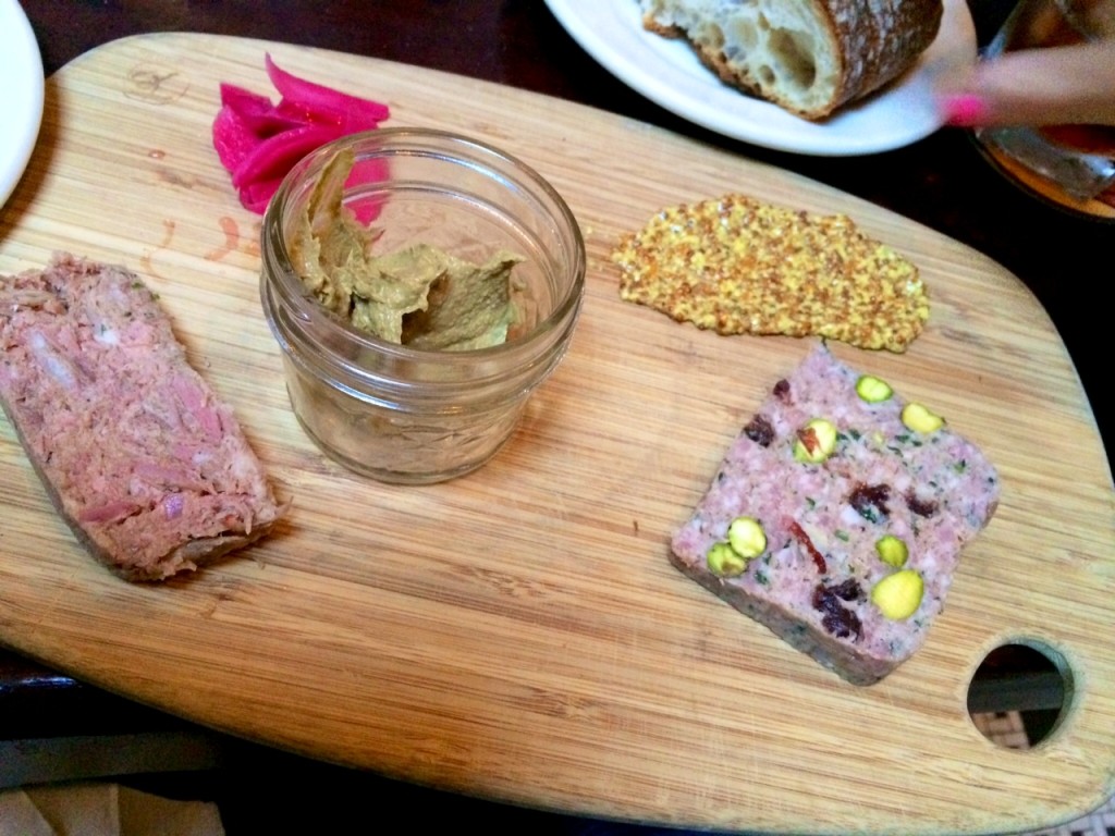 Unpictured - an additional portion of bread.