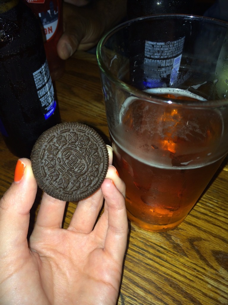 Oreos and beer were involved.