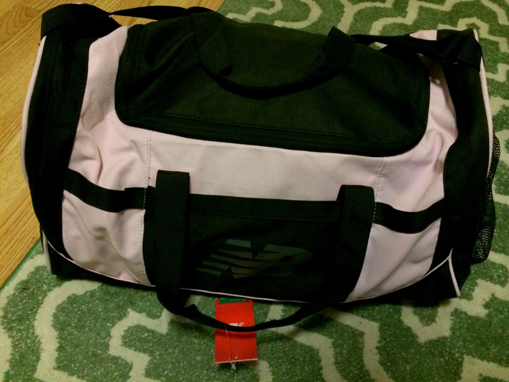 This is my NB bag when I first received it, but let's pretend it's my bag right now, already packed (yeah right).