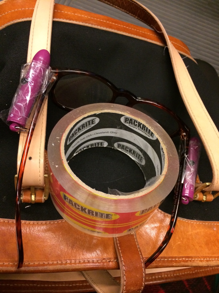 Such a last minute costume that I was building my laser cat glasses on the way to the party. Note: crafting on the T makes you look like a crazy person.