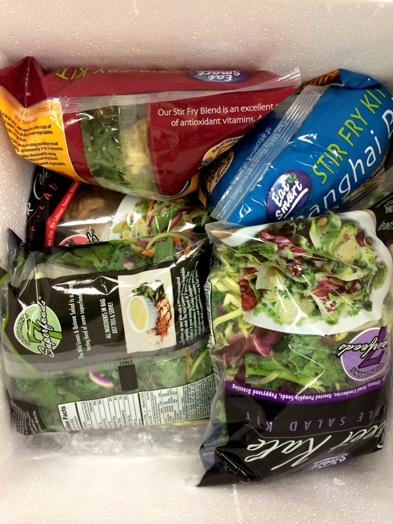 My coworkers were a bit befuddled when a cooler full of salads showed up to the office!