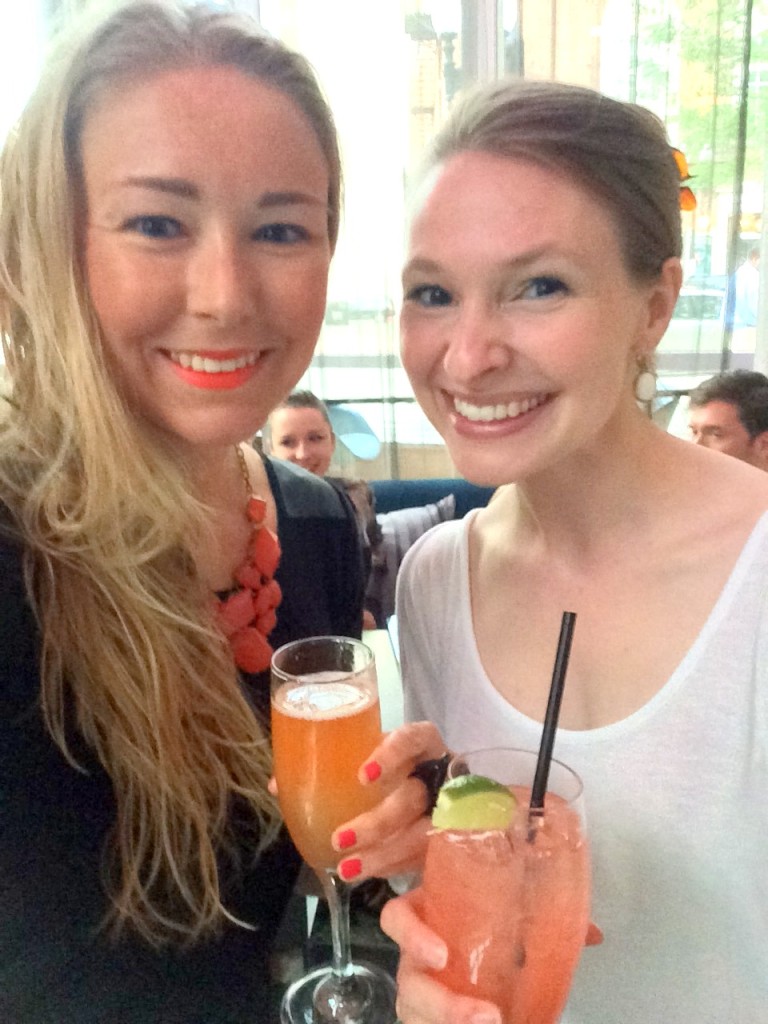 I attended the event with my friend Nicole! She loved the signature cocktail, but I enjoyed a classic Champagne Cocktail made with Tito's.