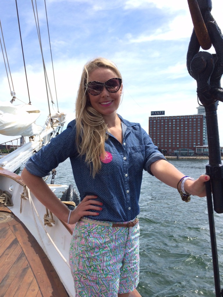 Had to bust out the Lilly for a Sunday sail!